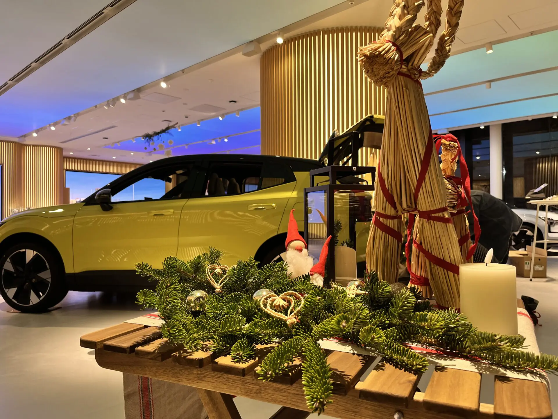 Volvo meets Christmas